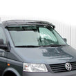 ABS SUN VISOR SOILD BLACK ACRYLIC Compatible For VW T5 T5.1 CARAVELLE 2003-15