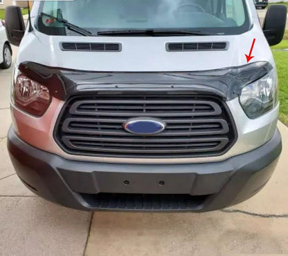 BONNET WIND STONE DEFLECTOR PROTECTOR FOR  FORD TRANSIT MK8 2014-2018