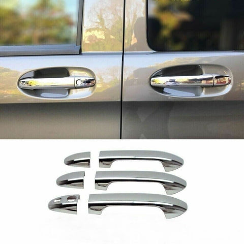 Chrome Door Handle Covers 3 Doors S.STEEL For Vito W447/Vito Taxi W447 (SENSOR)