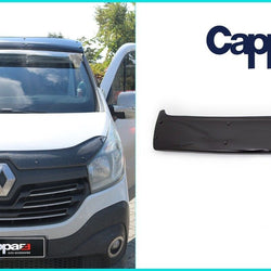 ABS SUN VISOR SOILD BLACK ACRYLIC Compatible For RENAULT TRAFIC/VAUXHALL VIVARO