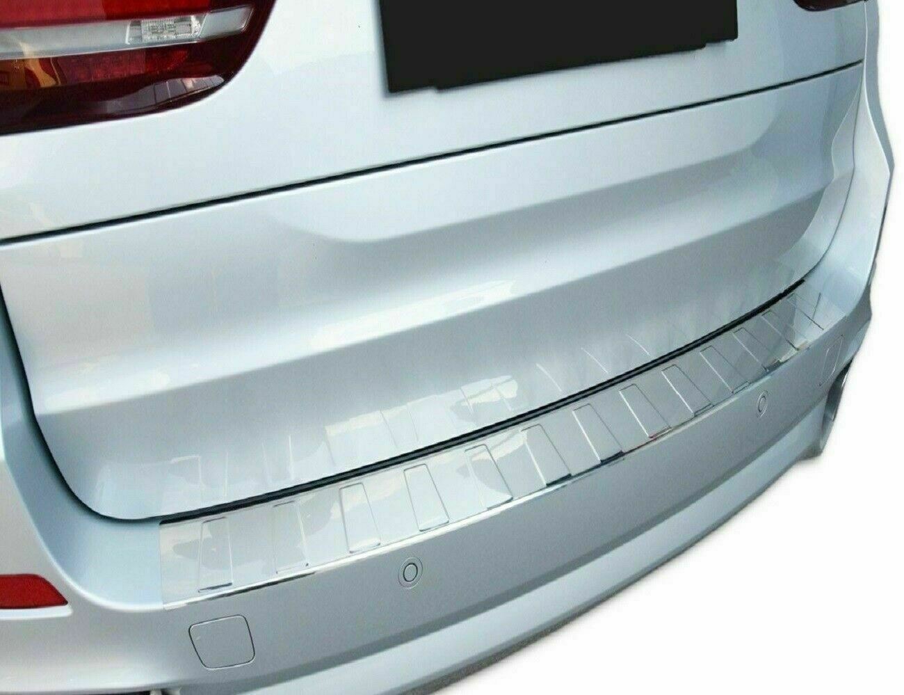 Chrome Rear Bumper Protector Scratch Guard S.Steel For BMW X5 G05 F95 2018-2023