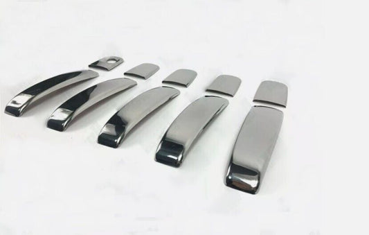 Chrome Door Handle Covers 5 Doors S. Steel For Trafic/Primastar/Vivaro 2001-2014