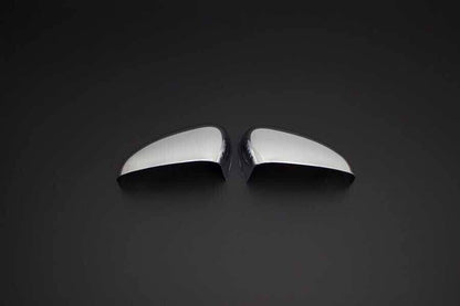 ABS Chrome Mirror Cover Caps 2 Pcs For Ford Transit Tourneo Courier 2014-2023