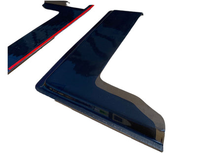 FRONT WIND RAIN SMOKE DEFLECTORS L SHAPE LH & RH (2pcs) For FORD TRANSIT MK6-MK7