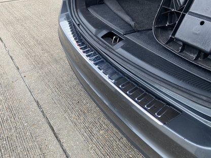 Chrome Rear Bumper Protector For VW SHARAN II & SEAT ALHAMBRA 2010-2023