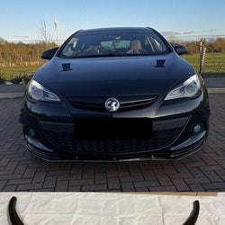 Lower Front Black ABS Splitter For VAUXHALL ASTRA J K H