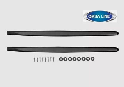 Side Panel Cover Skirt Black Acrylic 2pcs FOR BMW 3 & 4 Series F30 F32 2011-2018