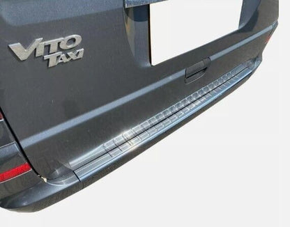 Chrome Rear Bumper Protector S. Steel For Mercedes Vito Viano W639 2003-2014