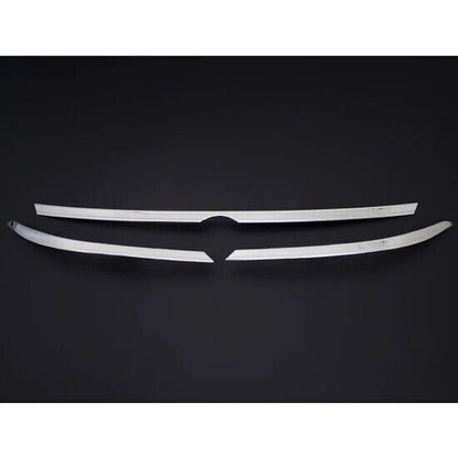 Chrome Front Head Light Upper Trims 3pcs S.Steel FOR VW Passat B8 B8.5 2014-2023