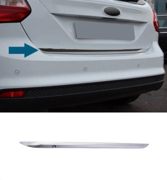 Chrome Rear Tailgate Boot Lid Trim FITS Focus MK3 Saloon 2011-2017