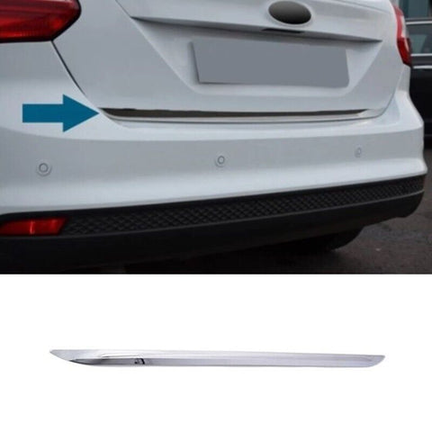 Chrome Rear Tailgate Boot Lid Trim FITS Focus MK3 Saloon 2011-2017