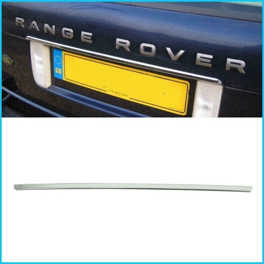 Chrome Rear Trunk Tailgate Boot Grab Trim Cover For Range Rover L322 2002-2012