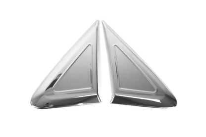 Chrome Wing Mirror Triangle Moulding Trim 2Pcs Fits Mercedes Sprinter W907 2018-