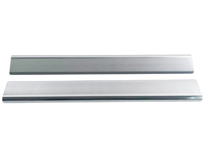Chrome Door Sill Cover 2Door Stainless STEEL For Ford Transit MK8 2014-2024