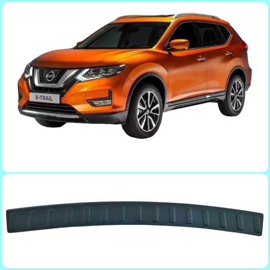 Abs Plastic Rear Bumper Protector (Black) For Nissan X-Trail T32 2018-2021