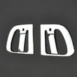 R. PREMIUM Truck Chrome Door Handle Cover 4PIECES 2Door STAINLESS STEEL