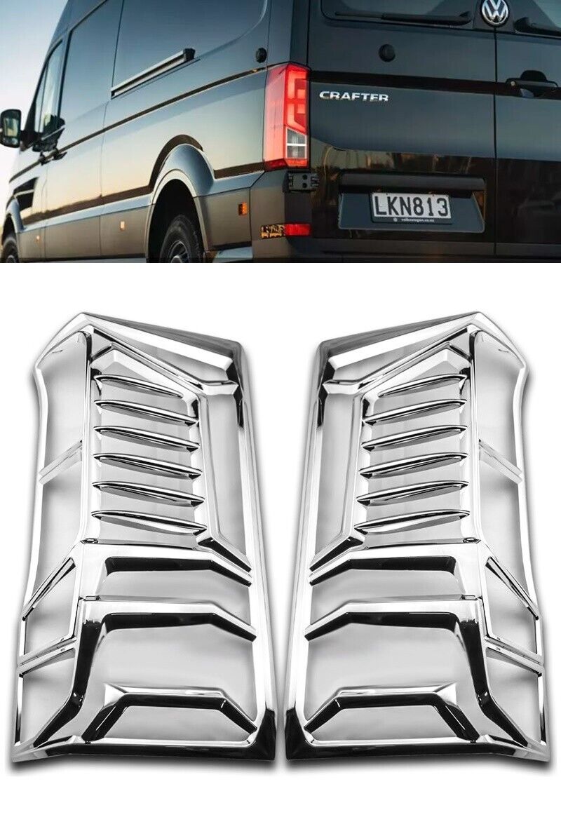 ABS Plastic Rear Lamp Covers 2 Pieces for CRAFTER & MAN TGE 2017-2024