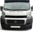 Sun Visor and Bug Guard Solid Black Acrylic For DUCATO/BOXER/RELAY 2006-2014