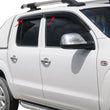 Wind Rain Deflectors LH & RH (4 pieces) For AMAROK 2010-2023