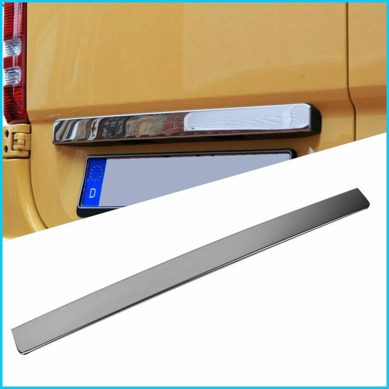 Chrome Rear Tailgate Trim Stainless Steel For Mercedes Sprinter W906 2006-2017