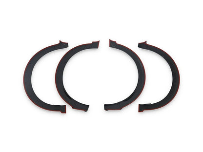 Abs Plastic Wheel Arch Trims BLACK set 4 pcs For DACIA SANDERO STEPWAY 2020-2023