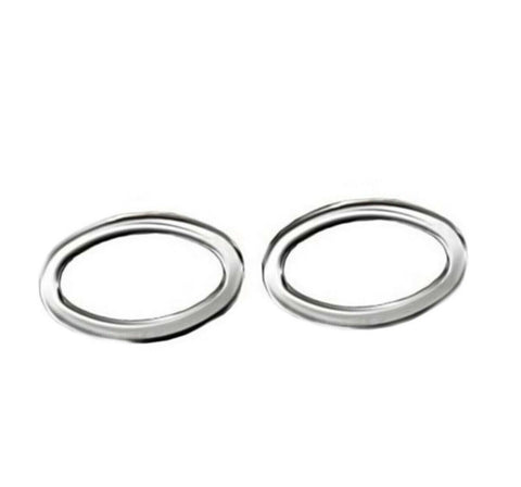 CHROME INDICATOR SURROUND PAIR S.STEEL For Vauxhall Opel Vivaro IV/Combo E