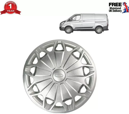 16" Wheel Trim Hub Cap Trim Covers 4x Fits Ford Transit MK8 2014 ONWARDS