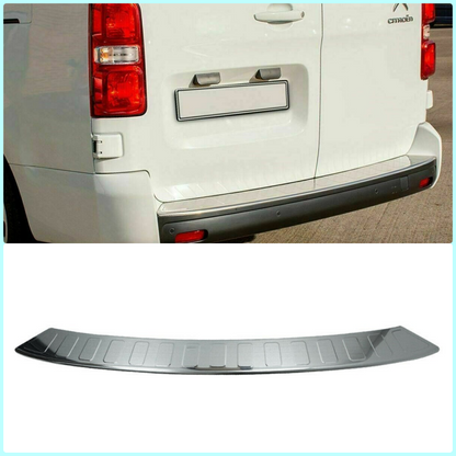 ZAFIRA/VIVARO/PROACE/EXPERT/TRAVELLER/DISPATCH Chrome Rear Bumper Protector 16+