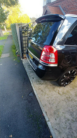 Chrome Rear Bumper Protector For Vauxhall Opel Zafira B (MKII) 2005-2014