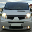 Sun Visor and Bug Guard Solid Black Acrylic For TRAFIC/VIVARO 2001-2013