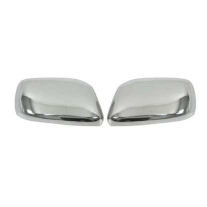 Chrome Door Wing Mirror Covers 2Pcs For Nissan Navara D40/Pathfinder R51 2006-15