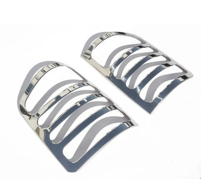 Chrome Rear Lamp Frame Trim For VW T5 TRANSPORTER CARAVELLE 2003-2015[TWIN DOOR]