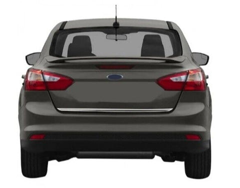 Chrome Rear Tailgate Boot Lid Trim FITS Focus MK3 Saloon 2011-2017