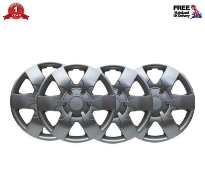 16" Wheel Trim Hub Cap Covers Trim 4x Fits Renault Master