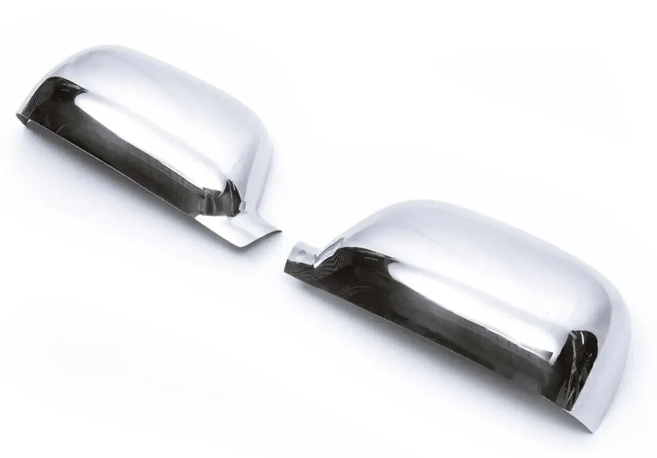 Chrome Wing Mirror Cover 2pcs Stainless Steel For VW TOUAREG 2003-2007