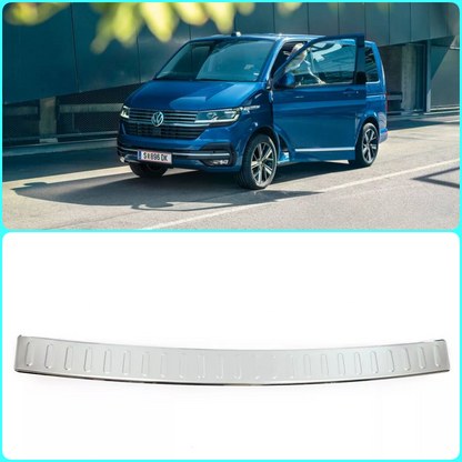 Chrome Rear Bumper Protector S.Steel For VW T6/T6.1 TRANSPORTER 2015-2021