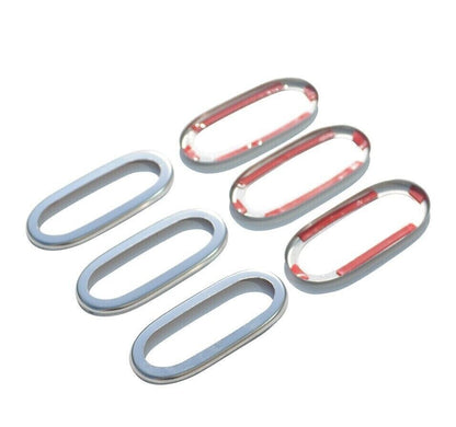 Chrome Side Lamp Reflector Trim Cover 6Pcs S.Steel For M.Sprinter W907 2018-24