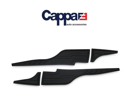 Side Cladding Kits Upper Moulding 4 Pcs Black ABS FOR Toyota Hilux 2020-2023