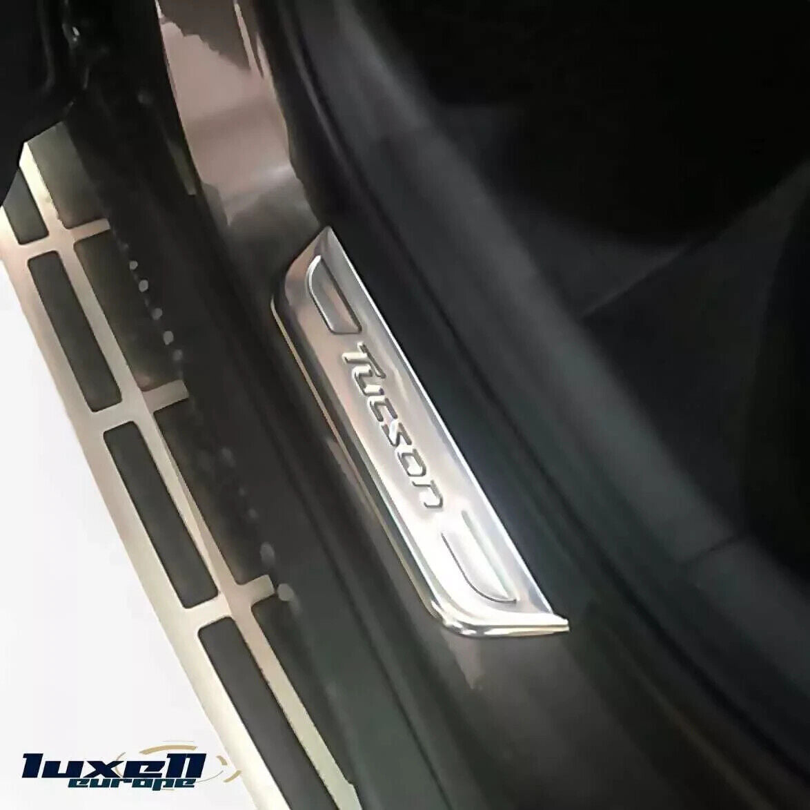 Chrome Door Sill Trim Covers Protectors For HYUNDAI TUCSON 2015-2020