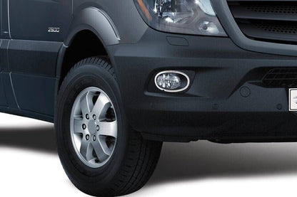 Chrome Fog Lamp Rim Cover 2Pcs  S.Steel Fits Mercedes Sprinter W906 2014-2017