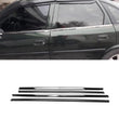 Chrome Windows Frame Trims 4 pcs S.STEEL For Vauxhall Opel Corsa B 1996-2000