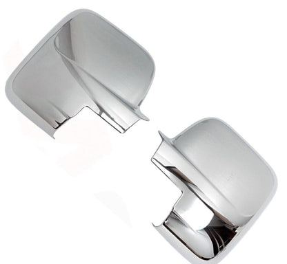 Chrome Wing Mirror Cover Caps 2Pcs Abs Plastic For VIVARO/TRAFIC/TALENTO/NV300