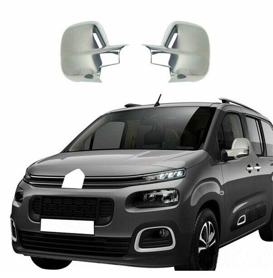 Abs Chrome Wing Mirror Cover for PEUGEOT RIFTER-PARTNER TEPEE-BERLINGO II & III