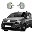 Abs Chrome Wing Mirror Cover for PEUGEOT RIFTER-PARTNER TEPEE-BERLINGO II & III