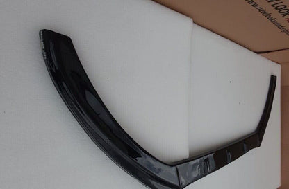 Lower Front Black ABS Splitter For VW POLO R6 2010 Onwards