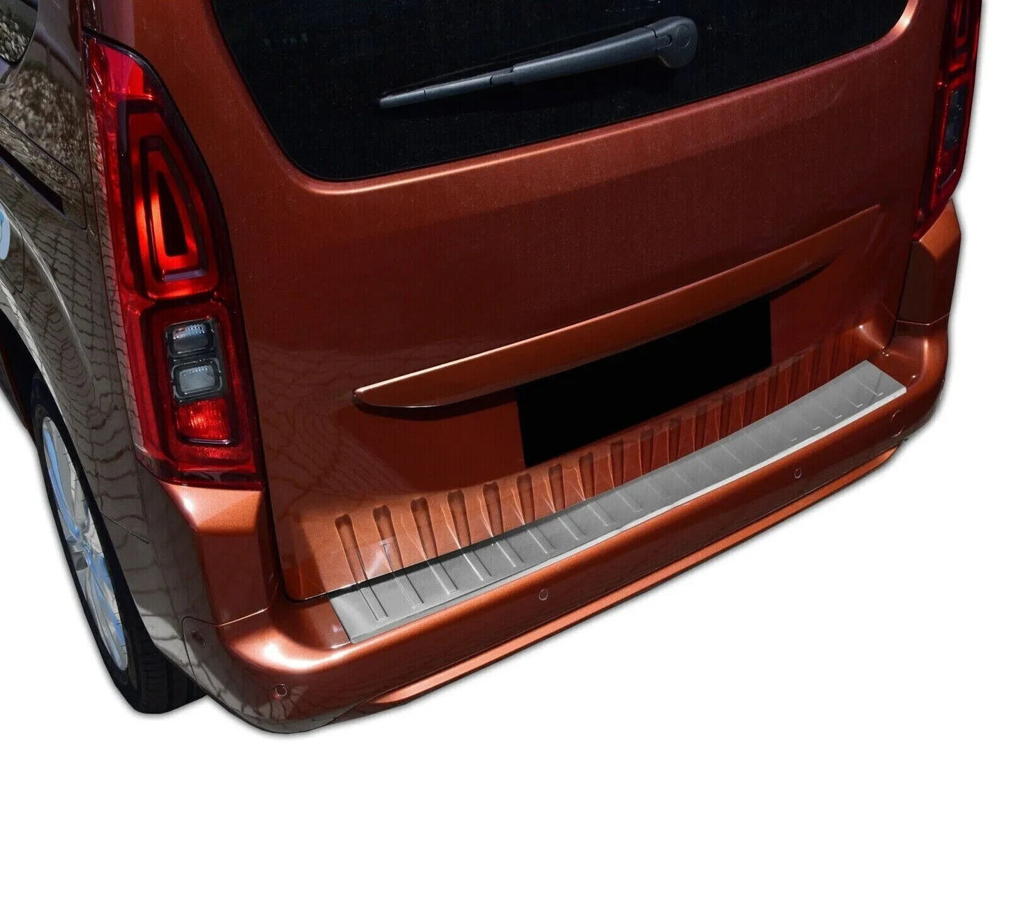 Chrome Rear Bumper Protector Stainless Steel For Rifter/Partner/Combo/Berlingo