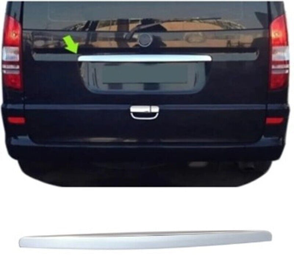 Chrome Rear Tailgate Boot Lid Trim FITS Mercedes Vito / Taxi W639 2004-2014