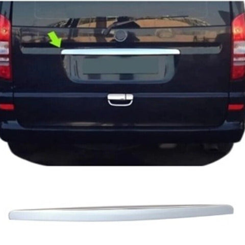 Chrome Rear Tailgate Boot Lid Trim FITS Mercedes Vito / Taxi W639 2004-2014