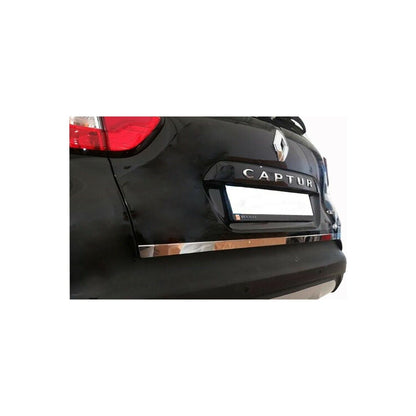 Chrome Rear Trunk Tailgate Lid Molding Trim S.Steel For R. Captur 2013-2019