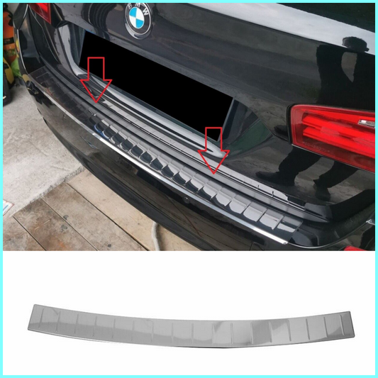 Chrome Rear Bumper Protector Stainless Steel For BMW 5ER F11 TOURING 2010-2017